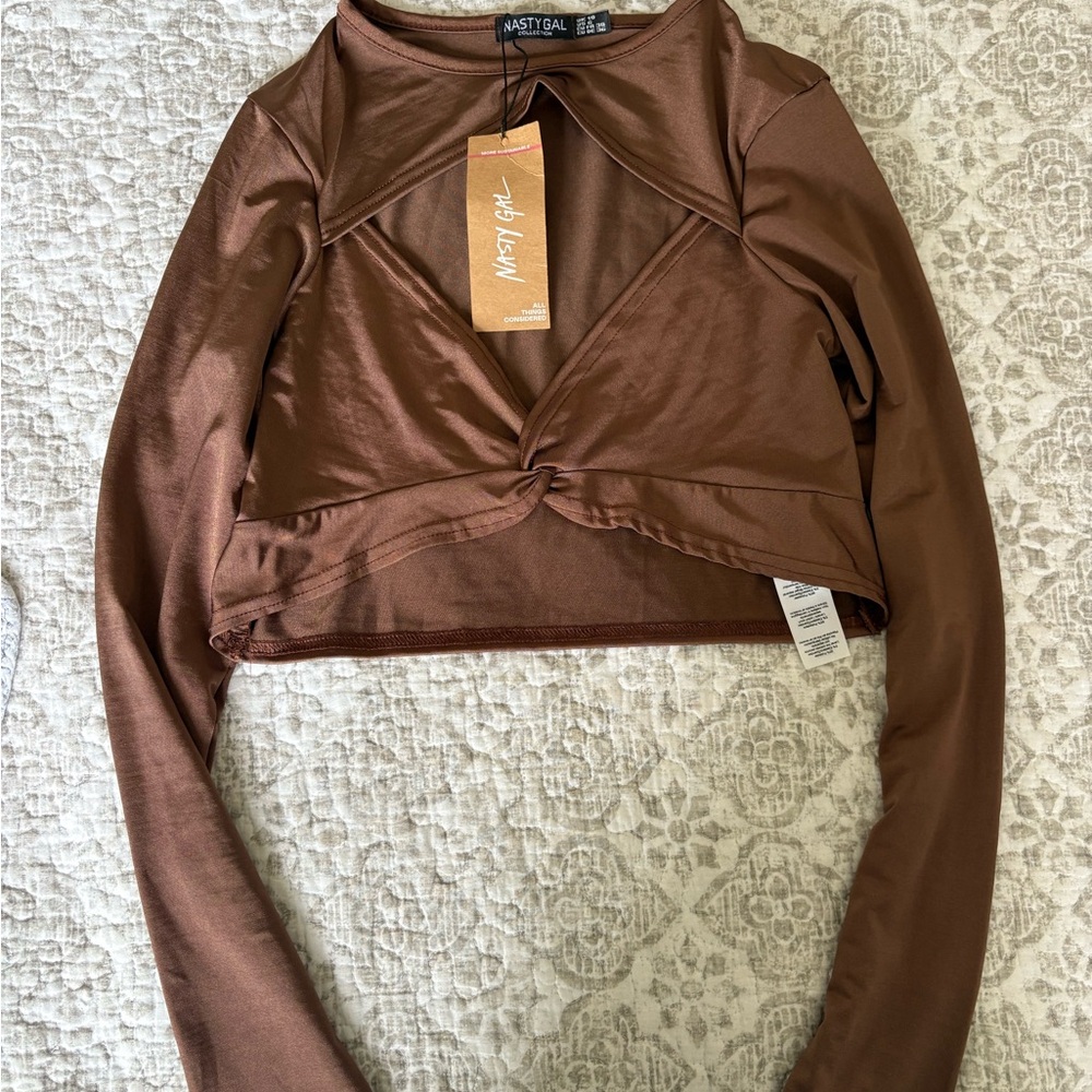 NWT Nasty Gal Going Out Top
